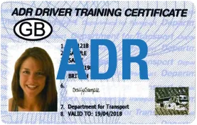 ADR driver training certificate Pole Position Driver Training Livingston